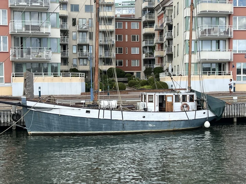 1929 Karstensen  Henriksen Danish Haikutter Gaff Ketch