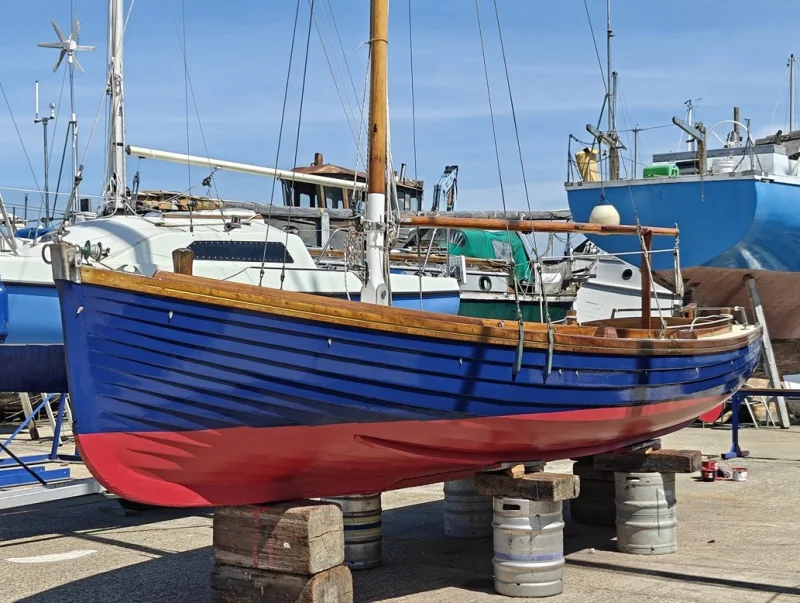 1938 H.J Phillips  Son Gaff Sloop Day Boat